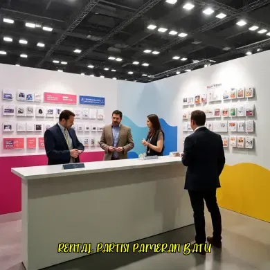 Rental Partisi Pameran Batu